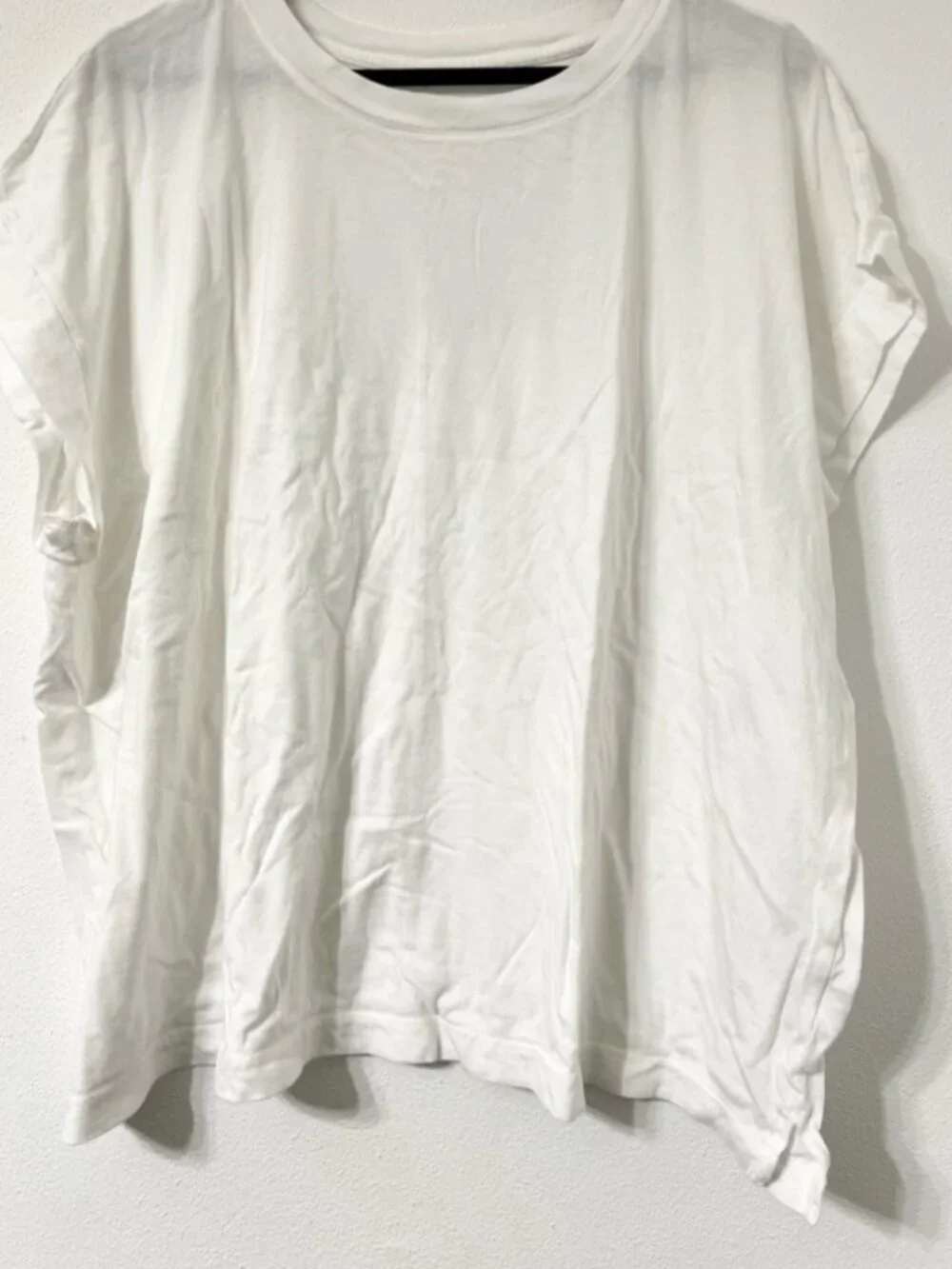 A New Day White Tee 3X Modal Blend Short Sleeve Top - Picture 1 of 2